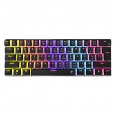 Механична клавиатура White Shark ASHIKO 2 GK2022 Blue Switch RGB, Черна Механична клавиатура White Shark ASHIKO 2 GK2022 Blue Switch RGB, Черна