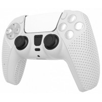 Силиконов кейс White Shark BODY LOCK за PS5, White Силиконов кейс White Shark BODY LOCK за PS5, White