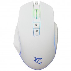 Гейминг мишка White Shark MOUSE GM-5009 GARETH 6400 dpi, White