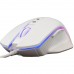 Гейминг мишка White Shark MOUSE GM-5009 GARETH 6400 dpi, White